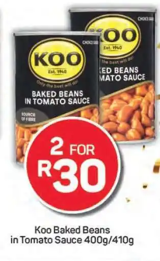 Pick n Pay Koo Baked Beans In Tomato Sauce 400g/410g offer