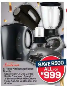 Pick n Pay Sunbeam 6-Piece Kitchen Appliance Bundle offer