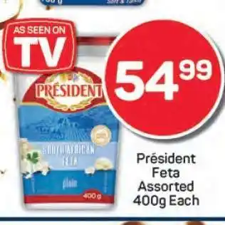 Pick n Pay President Feta Assorted offer