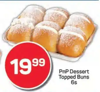 Pick n Pay PnP Dessert Topped Buns 6s offer