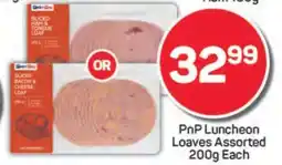 Pick n Pay PnP Luncheon Loaves Assorted offer
