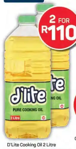 Pick n Pay D'Lite Cooking Oil 2 Litre offer