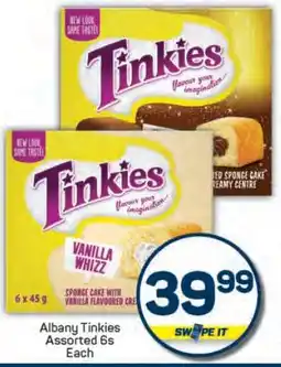 Pick n Pay Albany Tinkies Assorted 6s offer