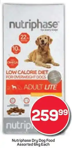 Pick n Pay Nutriphase Dry Dog Food Assorted 6kg Each offer