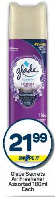 Pick n Pay Glade Secrets Air Freshener offer