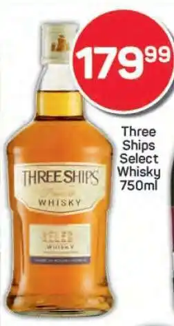Pick n Pay Three Ships Select Whisky 750ml offer