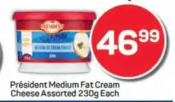 Pick n Pay Président Medium Fat Cream Cheese offer