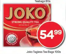 Pick n Pay Joko Tagless Tea Bags 100s offer