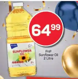 Pick n Pay PnP Sunflower Oil 2 Litre offer