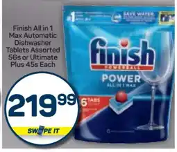 Pick n Pay Finish All-in-1 Max Automatic Dishwasher Tablets offer