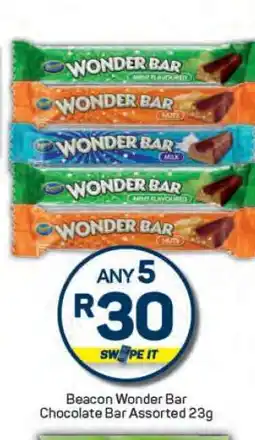 Pick n Pay Beacon Wonder Bar Chocolate Bar Assorted 23g offer