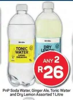 Pick n Pay PnP Soda Water, Ginger Ale, Tonic Water and Dry Lemon Assorted offer