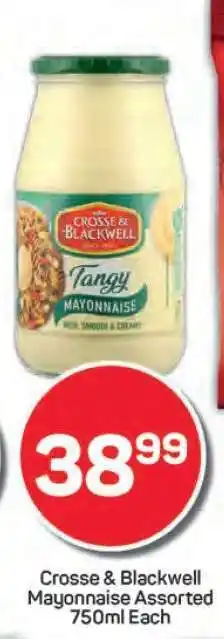 Pick n Pay Crosse & Blackwell Mayonnaise Assorted offer