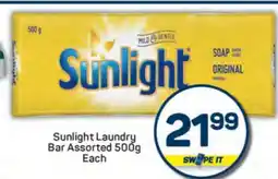 Pick n Pay Sunlight Laundry Bar Assorted 500g Each offer