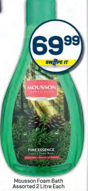 Pick n Pay Mousson Foam Bath offer