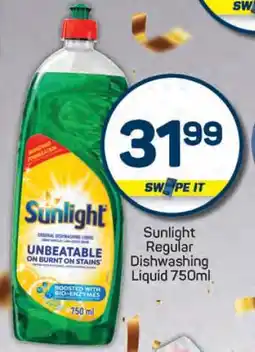 Pick n Pay Sunlight Regular Dishwashing Liquid 750ml offer