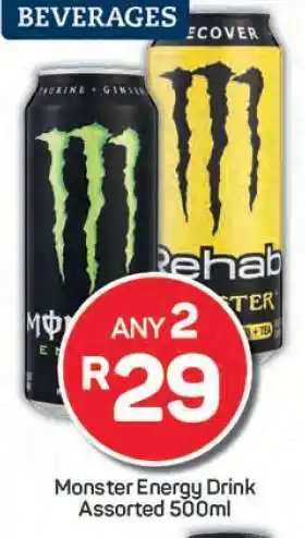 Pick n Pay MONSTER ENERGY DRINK offer