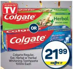 Pick n Pay Colgate Toothpaste offer
