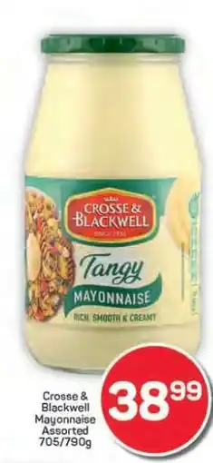 Pick n Pay Hypermarket Crosse & Blackwell Mayonnaise Assorted offer
