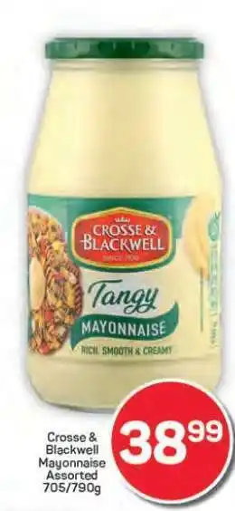Pick n Pay Hypermarket Crosse & Blackwell Mayonnaise Assorted offer