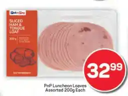 Pick n Pay Hypermarket PnP Luncheon Loaves Assorted 200g Each offer