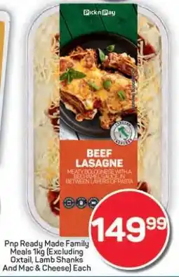 Pick n Pay Hypermarket Beef Lasagne offer