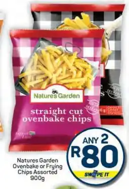 Pick n Pay Hypermarket Natures Garden Ovenbake or Frying Chips offer