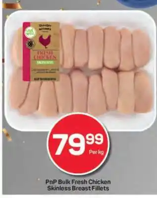 Pick n Pay Hypermarket PnP Bulk Fresh Chicken Skinless Breast Fillets offer