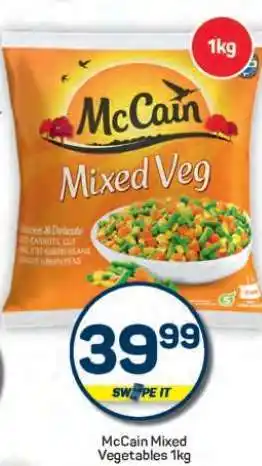 Pick n Pay Hypermarket McCain Mixed Vegetables 1kg offer