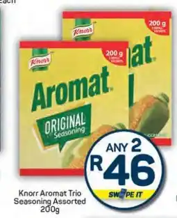 Pick n Pay Hypermarket Knorr Aromat Trio Seasoning Assorted 200g offer
