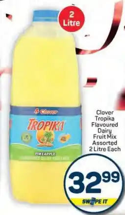 Pick n Pay Hypermarket Clover Tropika Flavoured Dairy Fruit Mix offer