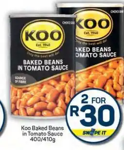 Pick n Pay Hypermarket Koo Baked Beans in Tomato Sauce offer