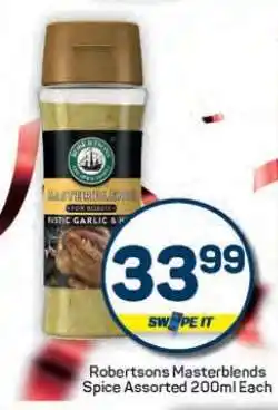 Pick n Pay Hypermarket Robertsons Masterblends Spice Assorted offer