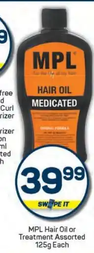 Pick n Pay MPL Hair Oil offer