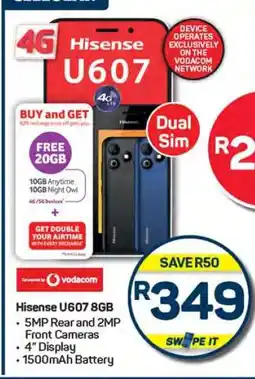 Pick n Pay Hisense U607 8GB offer