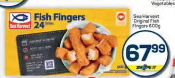 Pick n Pay Hypermarket Sea Harvest Original Fish Fingers 600g offer