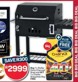 Pick n Pay Hypermarket Stellar Delux Charcoal Braai offer