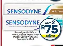 Pick n Pay Hypermarket SENSODYNE TOOTHPASTE offer
