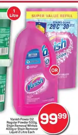 Pick n Pay Hypermarket Vanish Power O2 offer