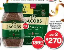 Pick n Pay Hypermarket Jacobs Instant Coffee Assorted offer
