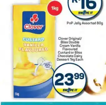 Pick n Pay Hypermarket Clover Custard Vanilla Flavoured offer
