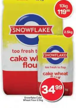 Pick n Pay Hypermarket Snowflake Cake Wheat Flour 2.5kg offer