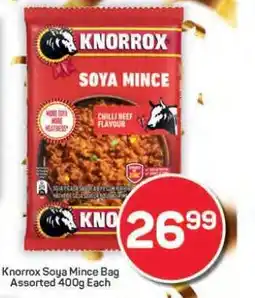 Pick n Pay Hypermarket Knorrox Soya Mince Bag offer