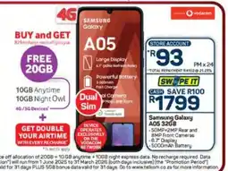 Pick n Pay Hypermarket Samsung Galaxy A05 32GB offer