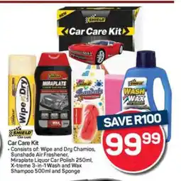Pick n Pay Hypermarket Car Care Kit offer
