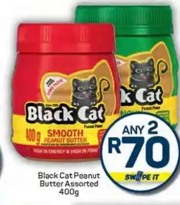 Pick n Pay Hypermarket Black Cat Peanut Butter Assorted 400g offer