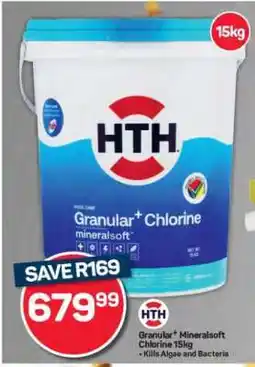 Pick n Pay Hypermarket Granular+ Mineralsoft Chlorine 15kg offer