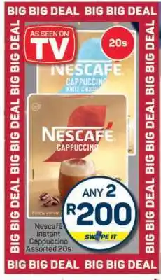 Pick n Pay Hypermarket Nescafé Instant Cappuccino Assorted 20s offer