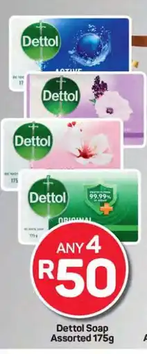 Pick n Pay Hypermarket Dettol Soap Assorted 175g offer