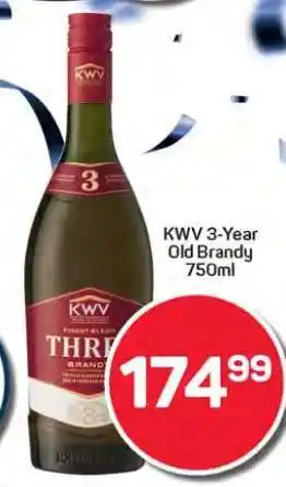Pick n Pay Hypermarket KWV 3-Year-Old Brandy offer